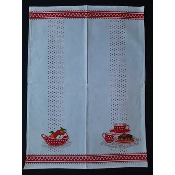 Utěrka UTĚRKA Dortík červená