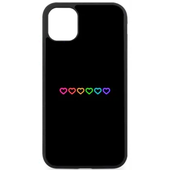 Náhradní kryt pro mobilní telefon Kryt na mobil iPhone led light love iPhone: 7