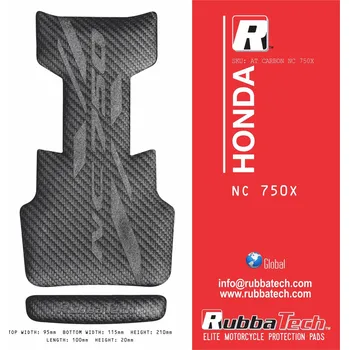 Polep vozidla Rubbatech Tankpad AT Carbon Honda NC 750X (do 2020)