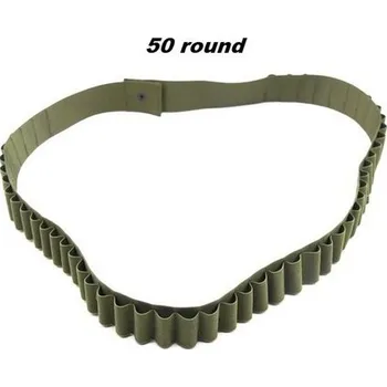 Příslušenství pro sportovní střelbu Bandalír na 50 brokových nábojů - zelený 072zR