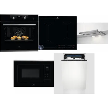 Set domácích spotřebičů ELECTROLUX KODEH70X + ELECTROLUX EIS62449 + ELECTROLUX LFP326S + ELECTROLUX LMS4253TMX + ELECTROLUX EEM23100L