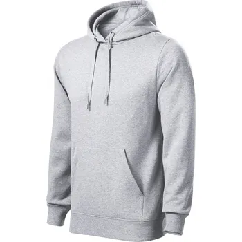 Pánská móda MALFINI Mikina CAPE MAN, různé barvy VELIKOST S světle šedý melír