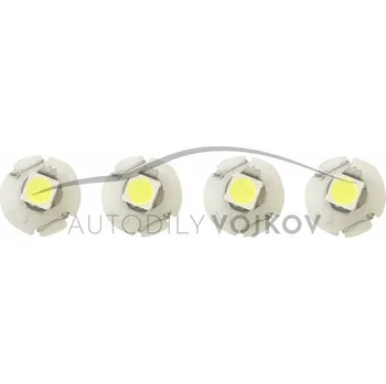 Autožárovka Žárovka LED T4.2 bílá sada 4ks Fiat Panda 2012-
