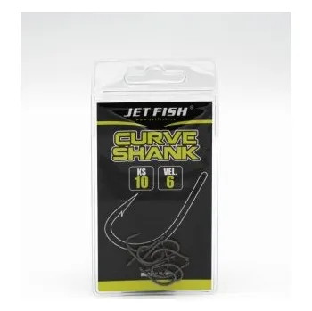 Rybářský háček Jet Fish Háčky Curve Shank 10 ks Počet kusů: 10ks, Velikost háčku: #6