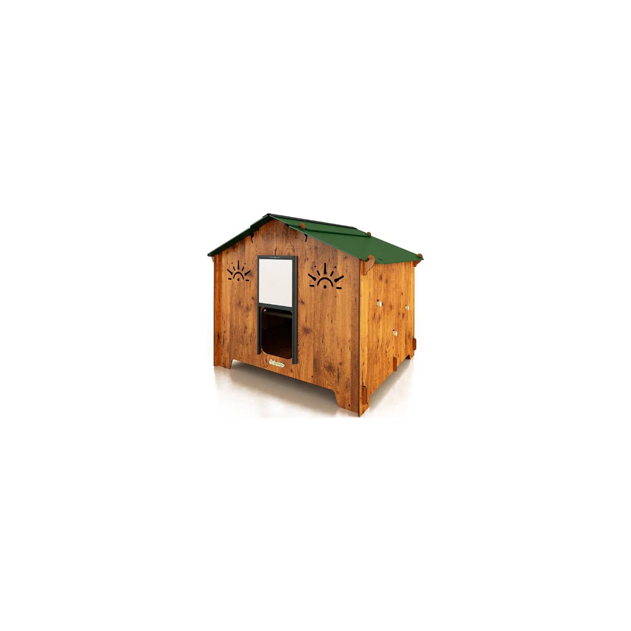 Fotografie 1 - Kurník Cucciolotta Polly Chalet 2XL 141 x 124 x 100 cm