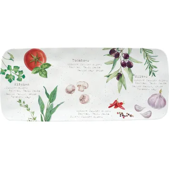 Easy Life, Itálie Easy Life - Servírovací obdélníkový talíř Home & Kitchen v dárkové krabičce - 36×15,5 cm Barva: jako na obrázku, Velikost: 20x20, 26x26