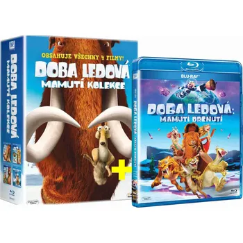 Blu-ray film Doba ledová: Mamutí kolekce 1-5 Blu-ray 5 disků