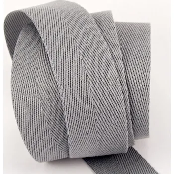 Keprovka tkaloun - více barev - šíře 5 cm Středně šedá 4022