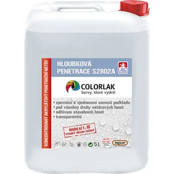 Penetrace Colorlak Penetrace hloubková S2802A 10 l