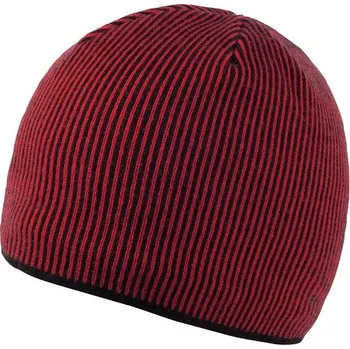 Čepice Čepice COFEE STRIPE, barva červená