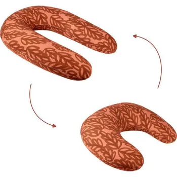 Kojící polštář Babymoov Multifunkční polštář B.LOVE 2v1 Vegetal Terracotta