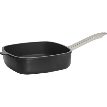 Profesionální titanová pánvička SKK Titanium Durit 26x26 cm Indukce hluboká hladká nerez ručka