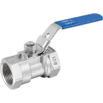 Fitinka GEBO Jednodílný kulový kohout NEREZ 5/4" PN63, -50°C až +180°C 603-114