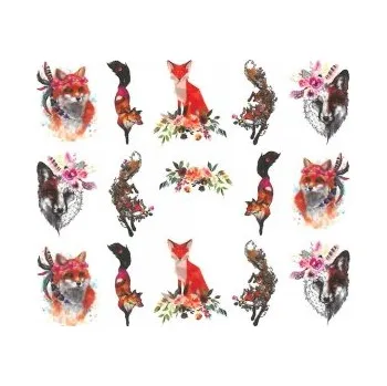 Nailee Vodolepky na zdobení nehtů liška - YZW-03075