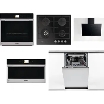 Set domácích spotřebičů WHIRLPOOL W9 OP2 4S2 H + WHIRLPOOL GOFL 629/NB + WHIRLPOOL AKR 62F LT K + WHIRLPOOL W9 MD260 IXL + WHIRLPOOL WSIO 3O34 PFE X