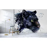 Malvis ® Tapeta Obraz Černý jaguár Vel. (šířka x výška): 144 x 105 cm