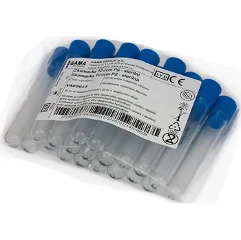 Zkumavka 10 ccm PS – sterilní, 20 ks