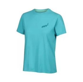 Dámské tričko Inov-8 GRAPHIC TEE "BRAND" W teal 38; Modrá triko