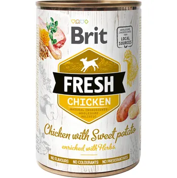 Krmivo pro psa Brit Dog Fresh Chicken with sweet Potato 400 g