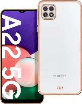 Pouzdro na mobilní telefon Forcell Lux Case pro Samsung Galaxy A22 5G růžové
