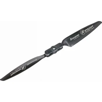 RC náhradní díl RADIUS Prop 25x12cm/10x5 dvoulistá sklopná vrtule, 1ks.