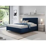 Manželská postel s úložným prostorem na ložní prádlo Lizubo, Rozměr postele: 140x200, Potah: Fresh 11 MIRJAN 5903211205996