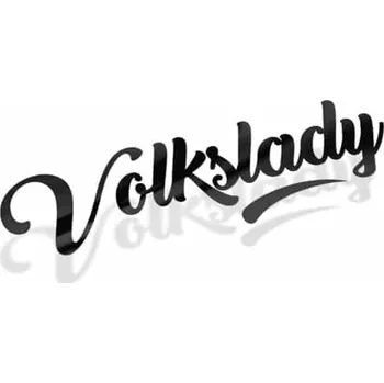 Samolepicí dekorace na vozidlo Samolepka Volkslady - 15x4.3