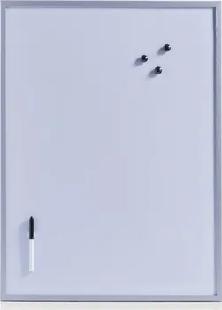 Zeller Magnetická poznámková tabule + 3 magnety 60 x 80 cm
