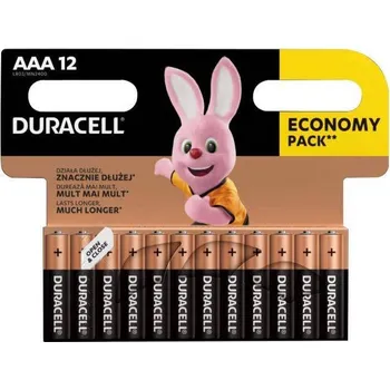 Článková baterie Baterie Duracell Basic 2400 K12 AAA