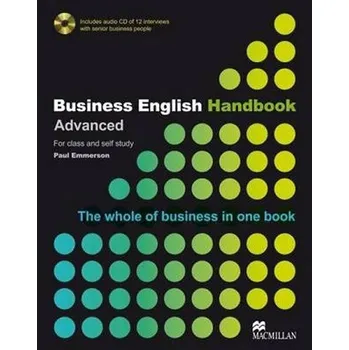 Anglický jazyk Business English Handbook: Advanced - Paul Emmerson [EN] (2007, brožovaná) + CD