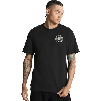 Pánské tričko tričko Vans Off The Wall Checker Circle - Black S