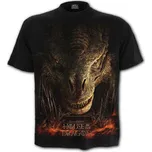 Unisex Tričko HOUSE OF DRAGON - HOD - DRAGON THRONE Velikost: M
