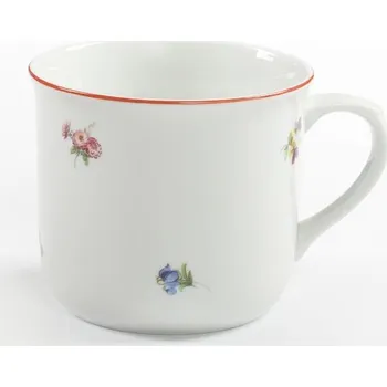 Hrnek 650ml VAŘÁK-HÁZENKA červ.linka,čes.porc.