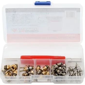 Autoklíč Tagred Sada ventilů pro klimatizace s klíčem 41ks TA1410