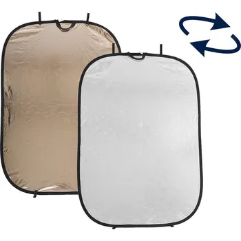 Odrazná deska Manfrotto Panelite odrazná deska 180 × 125 cm sluneční svit/stříbrná jemná