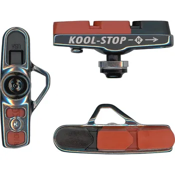 Brzda na kolo Špalík brzdový Road Kool Stop Campi 2011 - Dual Compound + adaptéry na starší Campi
