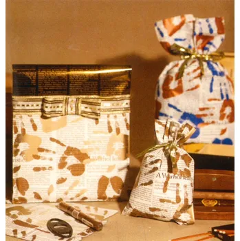 Dárková taška P.N.P. PLAST Dárkový sáček News double 20 x 32 cm ,balení 100 ks 301287