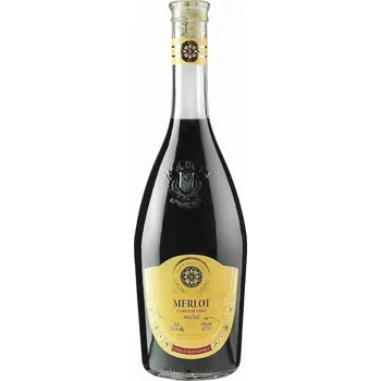 Víno Moldavské Víno MERLOT suché - 0,75l % MV- kolekce TOP