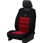 Potah sedadla ERGONOMIC, barva černá/červená