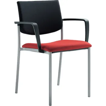 Jednací židle LD SEATING Konferenční židle SEANCE 090-N2, kostra šedá
