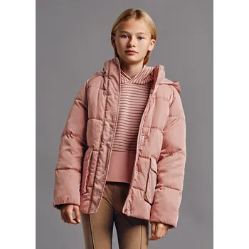 Dívčí oblečení Dívčí zimní prošívaná bunda s kapucí Mayoral 7483 Velikost: 14 let (157 cm)