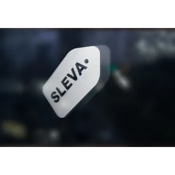 Samolepicí dekorace na vozidlo Samolepka prodejní slevový štítek - 10x10