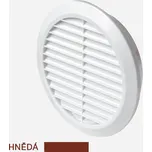 Den Braven Mřížka větrací kruhová bez síťoviny Barva: hnědá, Varianta: Mřížka větrací kruhová bez síťoviny, průměr 150 mm, hnědá, materiál: plast