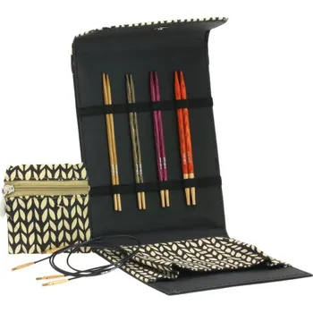 Kosmetická sada Dárková sada vyměnitelných jehlic Signal holz černé pouzdro