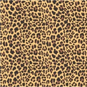 Svetrovina, úplet, potisk leopard, funkční materiál, metráž, látka