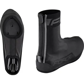 Cyklistické návleky FORCE RAINY ROAD Velikost: XXL