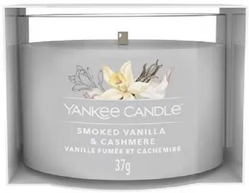 Svíčka Yankee Candle Smoked Vanilla & Cashmere