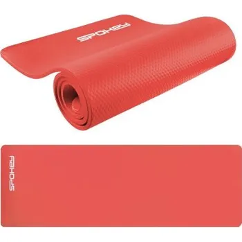 podložka na cvičení Spokey FLUFFY Podložka na cvičení, 180 x 60 x 1,5 cm, červená
