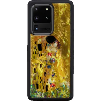 Pouzdro na mobilní telefon Pouzdro iKins pro Samsung Galaxy S20 Ultra kiss black