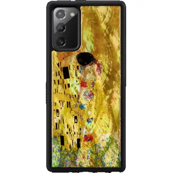 Pouzdro na mobilní telefon Pouzdro iKins pro Samsung Galaxy Note 20 kiss black